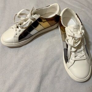 Kurt Geiger Metallic Rainbow Sneakers